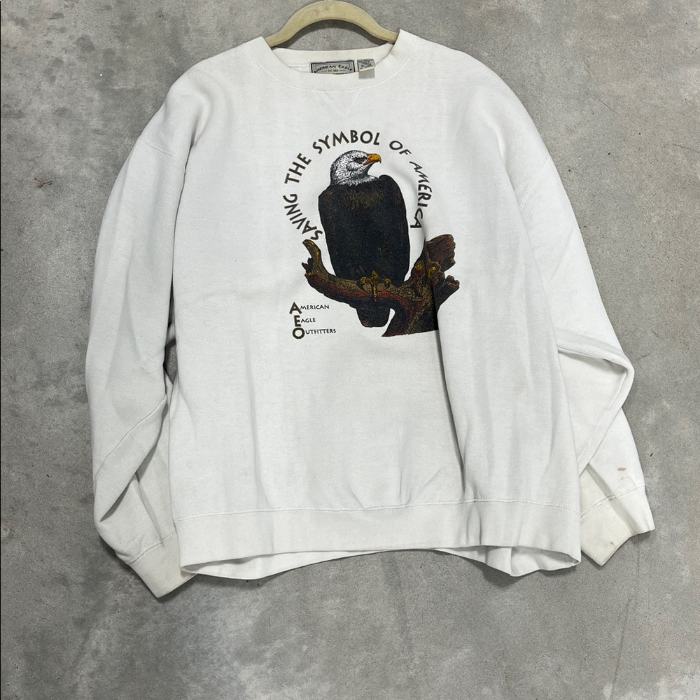 VTG American Eagle Outfitters Crewneck with Eagle Graphic